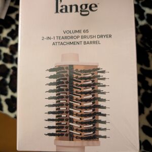 Lange Volume 65 2-in-1 Teardrop Brush Dryer - Black and Pink